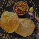 Cholle Bhature or Puri